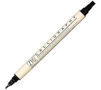 Zig Memory System - Pennarelli calligrafici, 2 pezzi, colore: Nero