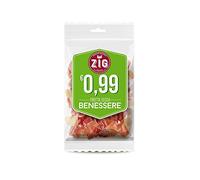 ZIG - Monoporzione frutta essiccata - Papaya disidratata a cubetti 960g (16 bustine da 60g)