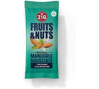 ZIG - Snack Fruits & Nuts - Mandorle sgusciate 300g (10 bustine da 30g) Pack 100% compostabile