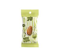 ZIG - Snack Fruits & Nuts - Mandorle tostate al wasabi 250g | 10 pack da 25g