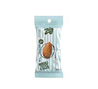 ZIG - Snack Fruits & Nuts - Mandorle tostate e salate 300g | 10 pack da 30g