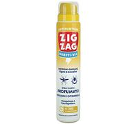 ZIG ZAG 739 Repellente, Insetti, Spray Corpo Insettivia al profumo di Geranio e Citronella Giava, repellente per zanzare,zanzare tigre,zecche, 100 ml, 3.5 x 3.5 x 3.5 cm