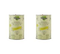 Zig Zag, Candela all'Olio Essenziale di Citronella, Moccolo per Interni, made in Italy, stoppino a base di fibra naturale, durata 24 Ore (Confezione da 2)