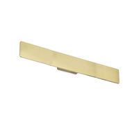 Applique Moderna Zig Zag Metallo Ottone Led 30W 3000K Luce Calda