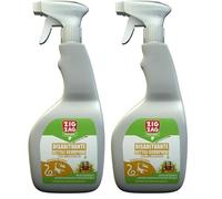 ZIG - ZAG Disabituante Rettili Scorpioni Gechi e Lucertole, Repellente Natural, per Ambienti Domestici e Industriali, 750 ml (Confezione da 2)