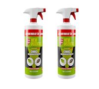 ZIG - ZAG Insetticida Spray Cimici, Azione Rapida e residuale, Flacone Specifico contro le Cimici e i loro nidi, formiche e scarafaggi, efficace fino a 3 settimane, 2 flaconi da 500 ml