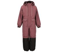 ZIG ZAG - Kid's Merry Melange Coverall W-Pro 15000 - Tuta outdoor 116 marrone