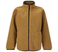 ZIG ZAG - Kid's Root Teddy Fleece Jacket - Giacca in pile 128 marrone