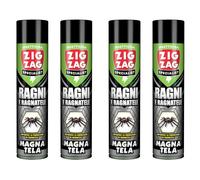 Zig Zag Magnatela Maxi Formato da 600ml -4 pezzi da 600ml cad. Insetticida Rag 4
