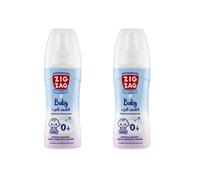 ZIG-ZAG Spray Antizanzare per Bambini e Neonati 100 ml - Repellente Insetti Senza Profumo per Pelli Sensibili, Protezione Zanzare, Zecche e Tafani - 2 flaconi da 100 ml