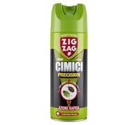ZIG - ZAG Precision, Insetticida spray inodore, Ideale contro le cimici e i loro nidi, Efficacia fino a 2.5 m, Presidio Medico Chirurgico, 300 ml, 1 BOMBOLA, 621
