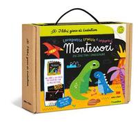 Zig-Zag tra i dinosauri! Ediz. a colori. Con 2 lavagnette double-face scrivi e cancella. Con 6 gessetti colorati. Con cancellino