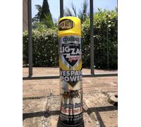 Zig Zag VESPAIO POWER insetticida 600ml getto LUNGO 6mt x nidi VESPE e CALBRONI