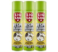 Zig Zag, Vespaio Precision, Insetticida Vespe spray ad azione immediata, con valvola a doppia erogazione, formato 400 ml