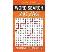 Zig Zag Word Search: 100 Puzzles for Adults, Compact and Travel Size 5 x 8 Inches | Volume 2 |