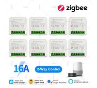 ZigBee 3.0 Smart Mini Modulo di automazione interruttore fai-da-te Supporto relè 16A App di controllo bidirezionale Controllo remoto Zigbee Gateway richiesto