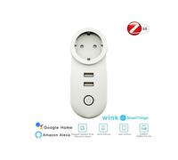 ZigBee 3.0 Smart Socket Presa Schuko ZigBee Con 2 Porte USB 16A 220V Compatibile