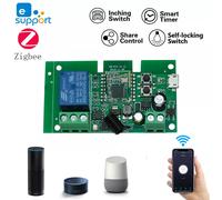 zigbee 7-32V relè telecomando wifi remoto home tuya self-lock RF433Mhz relay