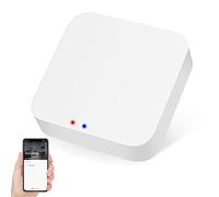 Zigbee Hub WiFi et Bluetooth Dual Mode Gateway, Tuya Smart Home Bridge Wireless Control, Intelligent Bridge Wireless Smart Home Gateway Pannel via Alexa, Google Home