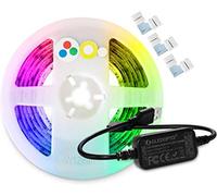 Zigbee Mini USB Controller 5V RGBW LED Strip Light IP20 TV Backlight impermeabili con app ZigBee, RGB e doppio bianco, retroilluminazione casalinga