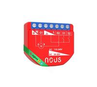 ZigBee Smart Blind Controller, AC 16A/DC 10A, Gateway ZigBee 3.0, compatibile con Alexa, Google Assistant, Zigbee2MQTT, Home Assistant, Tuya Smart Life, contatti a secco