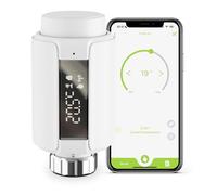 Zigbee TRV termostato per termosifone - Testa termostatica smart con controllo via app, richiede hub Zigbee 3.0, compatibile con Home Assistant, Tuya Smart e Smart Life