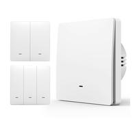 zigbee3.0 interruptor inteligente, Tuya interruttore parete, interruttore smart wifi alexa, app Controllo remoto/controllo vocale/timer/accesso remoto, wireless light switch interruptor wifi - 1 Gang