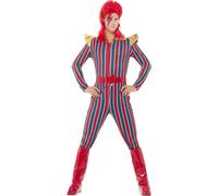 Ziggy Stardust Bowie Tuta Cintura Stivale Copri Costume