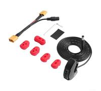 ZIGHOME Telefono per il caricatore Dual Port USB-A con il cappuccio | Per Xiaomi Per M365 Per Pro, Per Ninebot Per Max G30, Serie F E-Scooter, 168Cm Kit Cavo Per Pendolarismo All'aperto