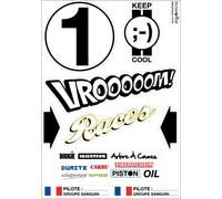 Zigoniric ZIG19R - Adesivi Decorativi per Auto Linea Races
