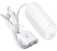 ZIGTEK Zigbee Rilevatore di perdite d'acqua, sensore intelligente di perdite d'acqua con avvisi istantanei dell'app, allarme di troppopieno di inondazioni per cucina, bagno e cantina, compatibile con