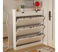 ZIGTUEI Mobile Scarpiera Salvaspazio Slim, Scarpiera Ingresso, Scaffale Multiuso Porta Scarpe Verticale Salva Spazio, per Ingresso Soggiorno Camera da Letto(120x80x17cm/47.2x31.5x6.7in)