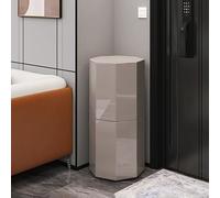ZIGTUEI Scarpiera Girevole A 360°, Scarpiera Rotante, Torre Portascarpe Girevole, Scarpiera Ingresso, Ideale Per Camera Da Letto, Soggiorno, Ingresso(Grey,43x86cm/16.9x33.9in)
