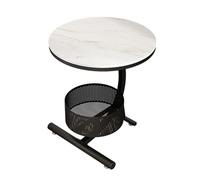 ZIGTUEI Tavolino Salotto, Tavolino Da Salotto, Tavolo Centrale Per Soggiorno, Tavolino Lato Divano, Tavolino Per Divano Da Salotto, Per Corridoio, Soggiorno, Ufficio(Black A,45x60cm/17.7x23.6in)