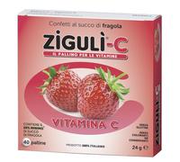 Zigulì Confetti Vitamina C Fragola – 40 confetti, 24 g