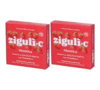 Ziguli C Fragola Confetti 2x40 pz Caramelle