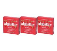 Ziguli C Fragola Confetti 3x40 pz Caramelle