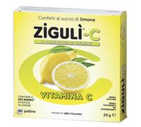 Ziguli' C Limone 40 Confetti - Integratore Vitamina C