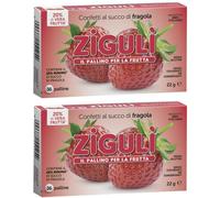 Zigulì® Confetti al Succo di Fragola 2x36 pz Pasticche