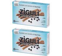 Zigulì® Confetti all'Aroma di Liquirizia 2x36 pz Pasticche
