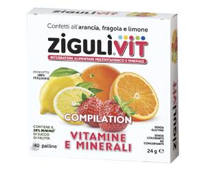Zigulí®vit Compilation Vitamina e Minerali 40 pz Compresse masticabili