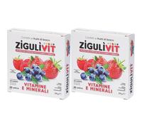 Zigulivit Vitamine e Minerali Gusto Frutti di Bosco 2x40 pz Compresse