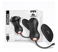Zigzag Huevo Zigzageante y Vibrador con Control Remoto