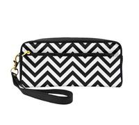 Zigzag Stripe. Borsa per il trucco da donna, impermeabile, per scuola, ufficio, viaggi, uso quotidiano