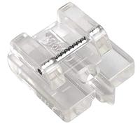 Zigzagstorm 820474096 Piedino per cerniera invisibile per macchina da cucire Pfaff gruppo C, D, E, F, G, J, K ALT: 93-042980-91, 93-042981-91 820474096
