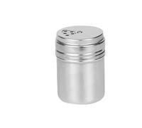 ZIHDKE Barattolo di condimento multiuso in acciaio inossidabile da 5 pezzi, bottiglia sale e zucchero, coperchio rotante, gadget cucina, agitatore pepe spezie per Spezie(L-Multi-purpose)