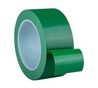 ZIHDKE Nastro di sicurezza in PVC a 2 rotoli, nastro adesivo segnalazione for pavimenti, for la marcatura cantieri edili, avvertimento impermeabile Per Pavimento(Green,60mm)
