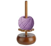ZIHDKE Porta Filati Avvolgitore Magnetico in Legno for Lavorare a Maglia Supporto for Organizer for Uncinetto Resistente for Natale Festa della Mamma per Maglia(Color 3)