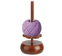 ZIHDKE Porta Filati Avvolgitore Magnetico in Legno for Lavorare a Maglia Supporto for Organizer for Uncinetto Resistente for Natale Festa della Mamma per Maglia(Color 1)
