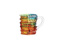 ZIHDKE Unique Book-Shaped Glass Mug Coffee Tea Cup Creative Gift For Book Lovers Double Duty Drinkware Decor per Caffè(Color3)